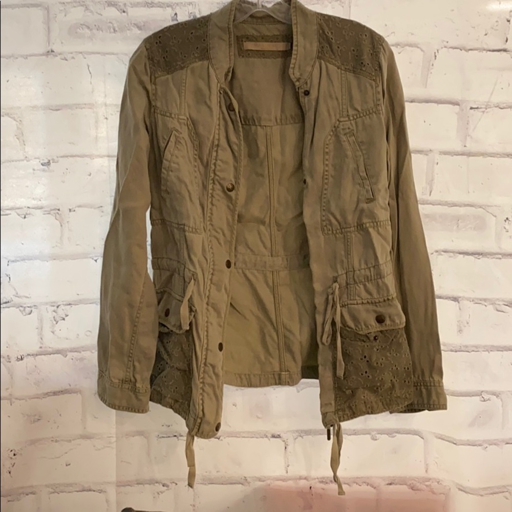 Faded green jacket
